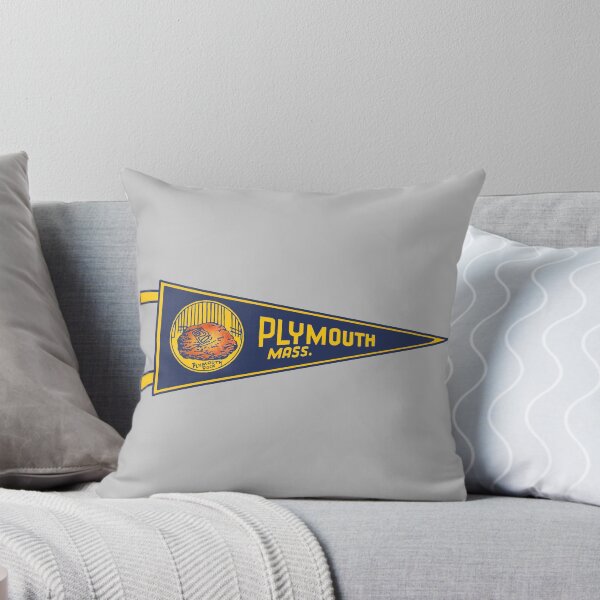 Item preview, Plymouth Massachusetts Pennant  designed and sold by Decal Mania.