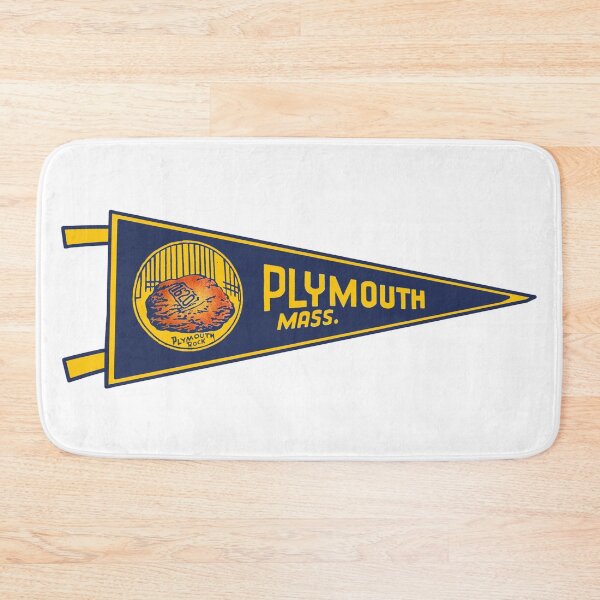 Item preview, Plymouth Massachusetts Pennant  designed and sold by Decal Mania.