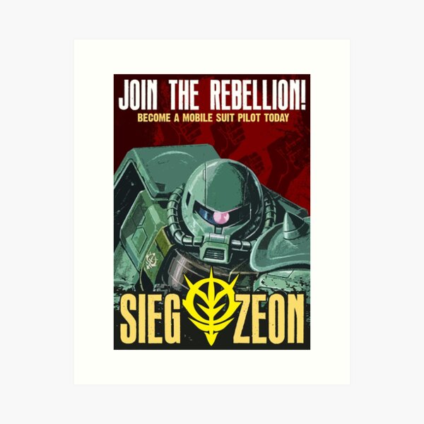 Sieg Zeon Merch & Gifts for Sale | Redbubble