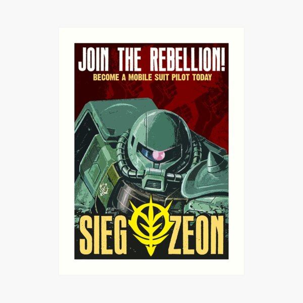 sieg-zeon Art Print