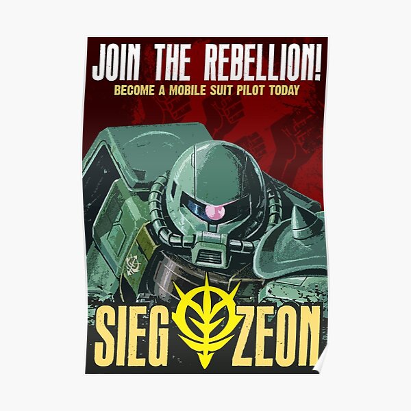 sieg-zeon Poster