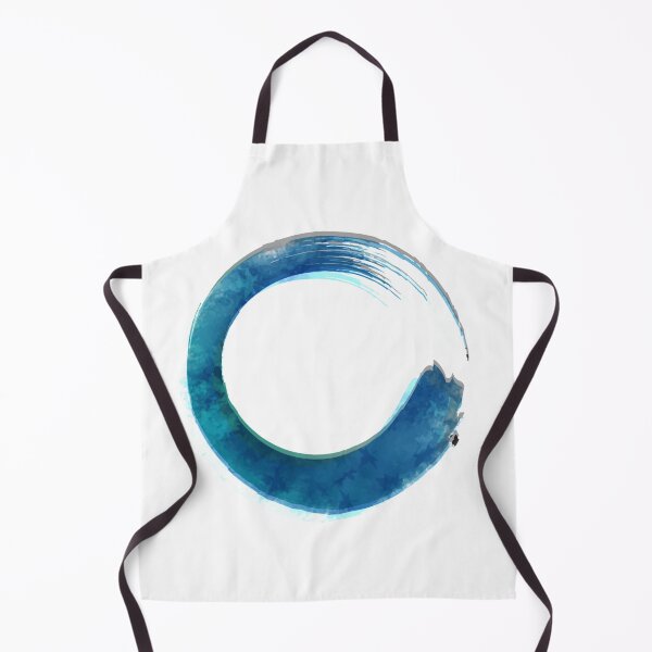 Item preview, Blue Watercolor calligraphy swirl designed and sold by RaionKeiji.