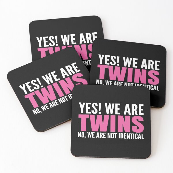 Item preview, yes we are twin, no we are not identical designed and sold by T-DESIGNEDZ.