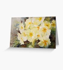 Primrose Posy Greeting Card