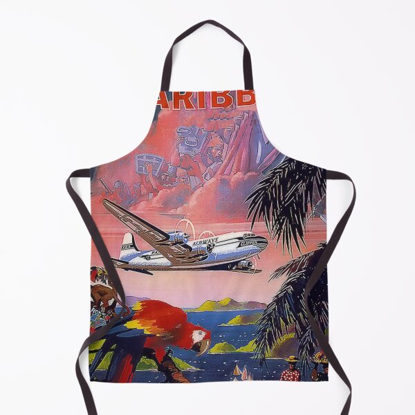 Artikelvorschau, Caribbean retro poster entworfen und verkauft von CorasPosters.