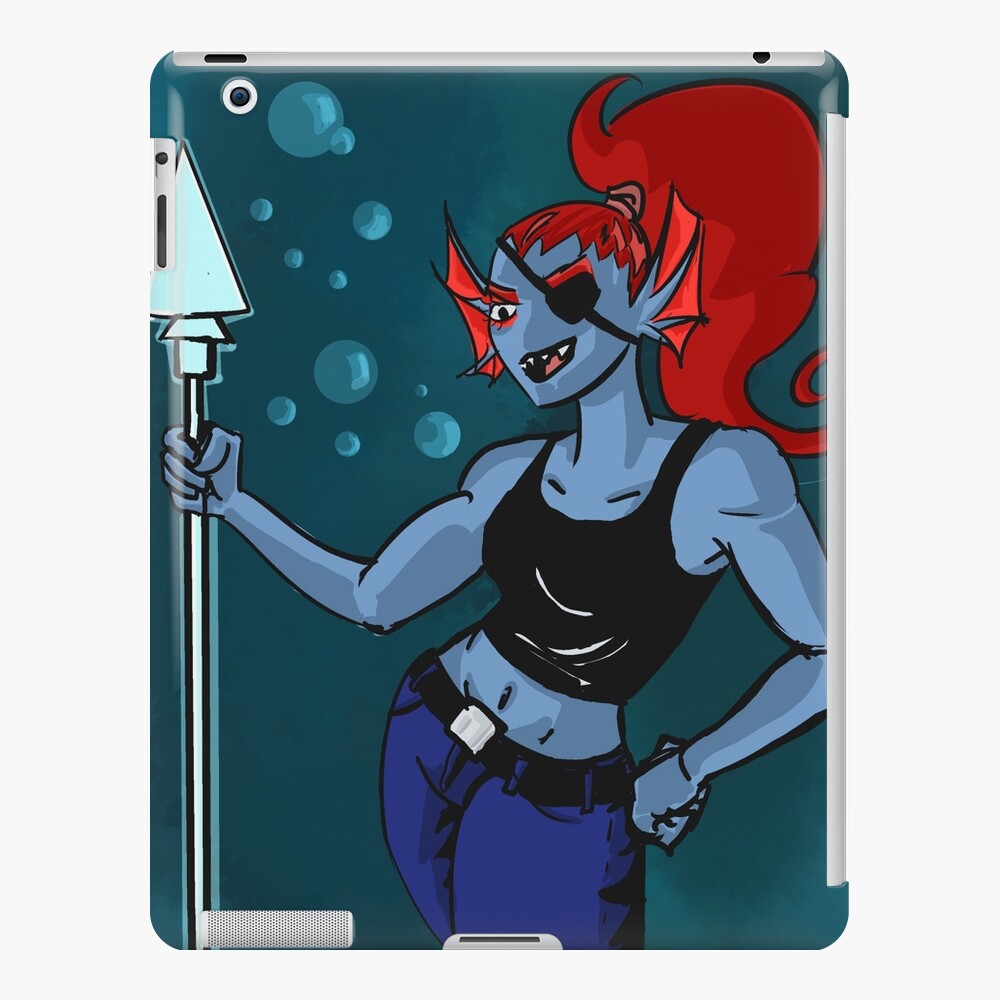 Lámina artística for Sale con la obra «Undertale- undyne» de ink-pocket |  Redbubble