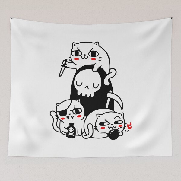 Item preview, Death is a Cat Person designed and sold by obinsun.