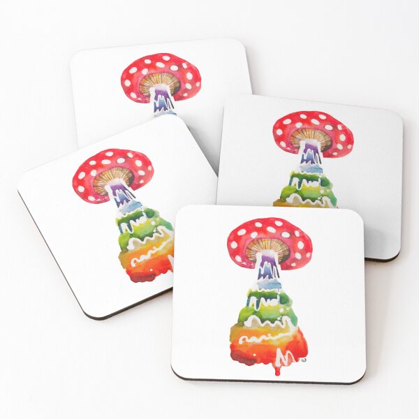 Item preview, Mushroom Rainbow Waterfall designed and sold by OliveHui.