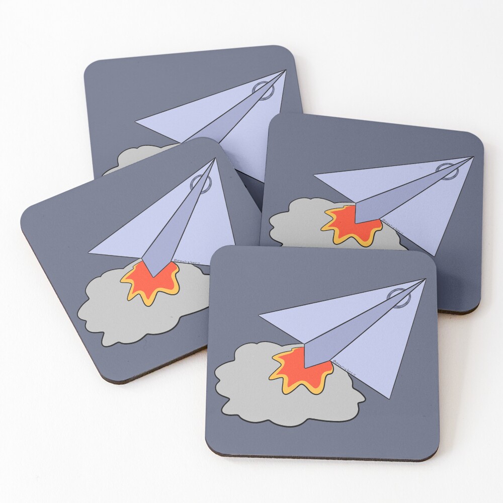 Item preview, Coasters (Set of 4) designed and sold by DrawingBasic.
