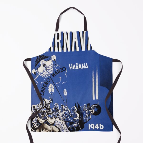 Item preview, Carnaval Habana retro poster designed and sold by CorasPosters.