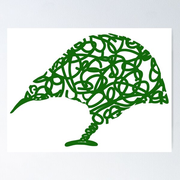 Item preview,  New Zealand Native Kiwi Bird designed and sold by LotusCreations.