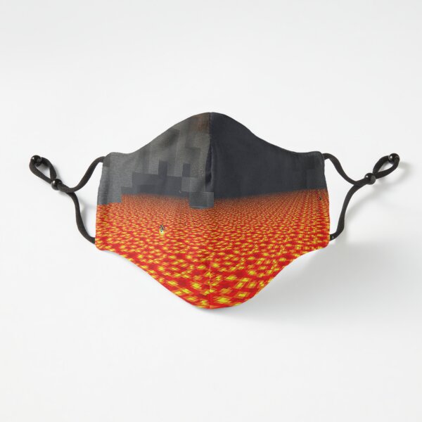 Minecraft Lava Fitted 3-Layer