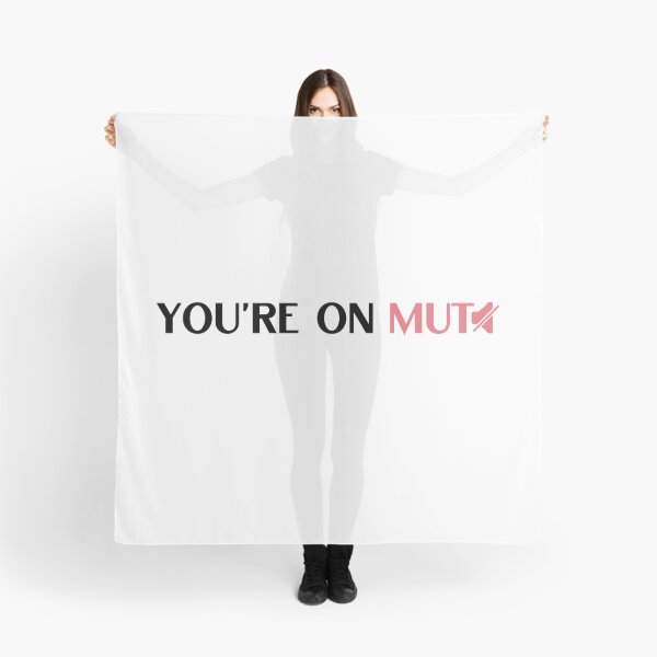 Item preview, You are on mute quote saying designed and sold by NickDsigns.
