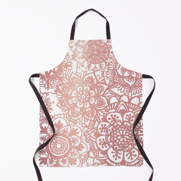 Item preview, Rose Gold Mandala Pattern designed and sold by Julie Erin Designs.