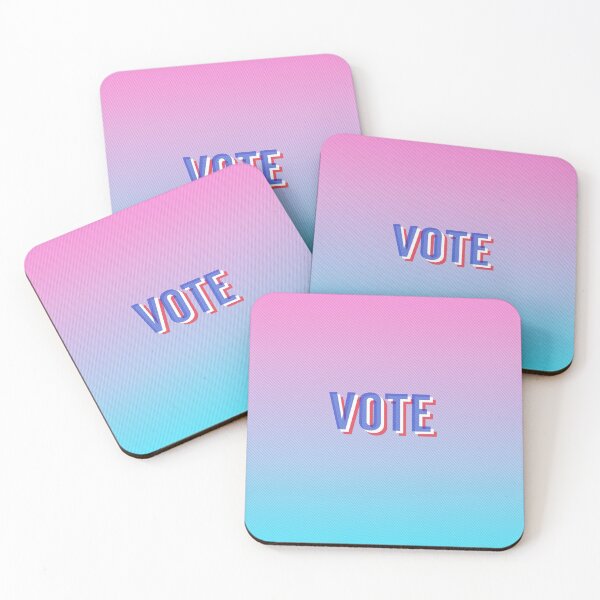 Item preview, VOTE GRADIENT PRINT designed and sold by AlexRinzler.