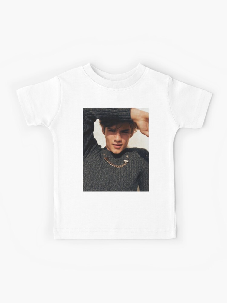 Louis Partridge Modeling Pictures | Kids T-Shirt