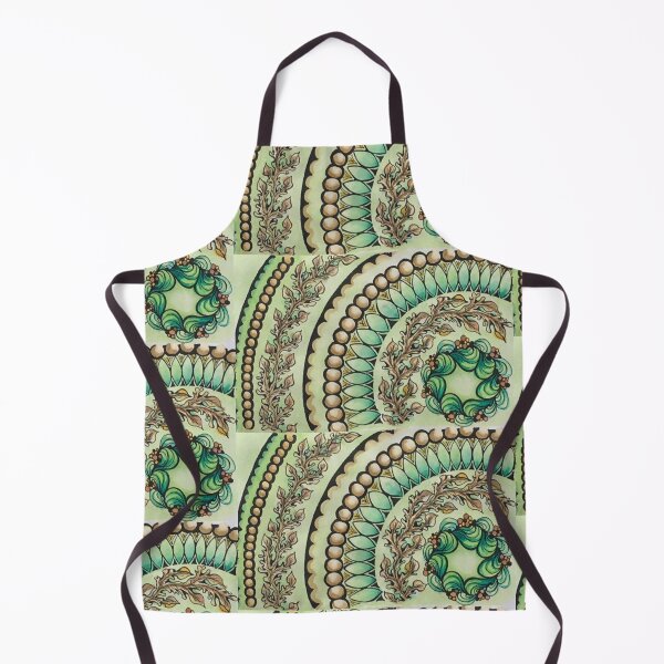 Item preview, Organic Cascades in Hues of Green designed and sold by ACarlo.