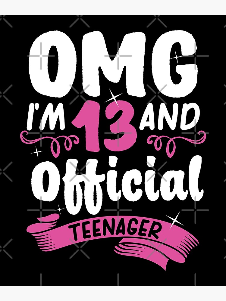 Carte De Vœux 13e Anniversaire Officielle Adolescente Par Streetwear Kks Redbubble