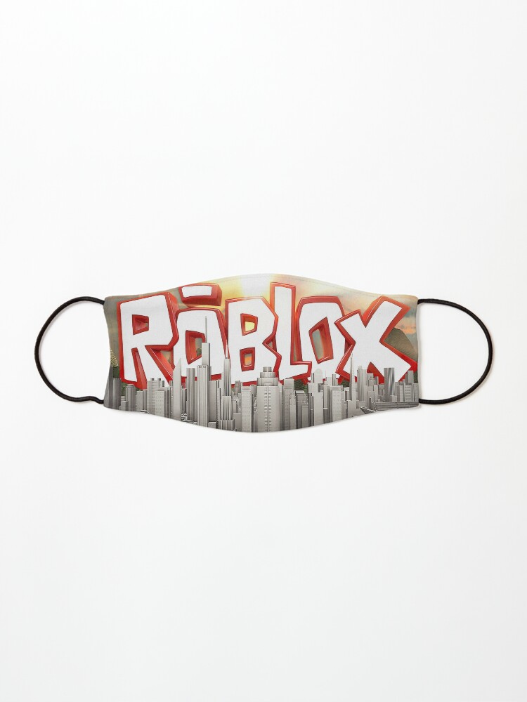 Roblox City Mask By Oneeyedsmile Redbubble - the roblox skateboard roblox