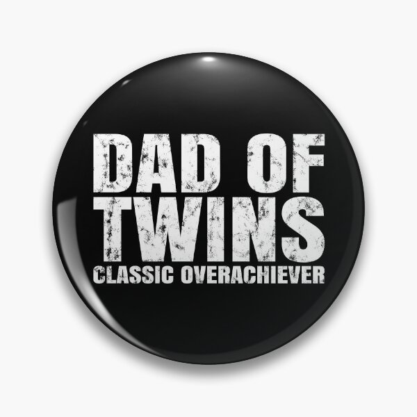 Item preview, Dad of twins, yes we are twin, no we are not identical designed and sold by T-DESIGNEDZ.