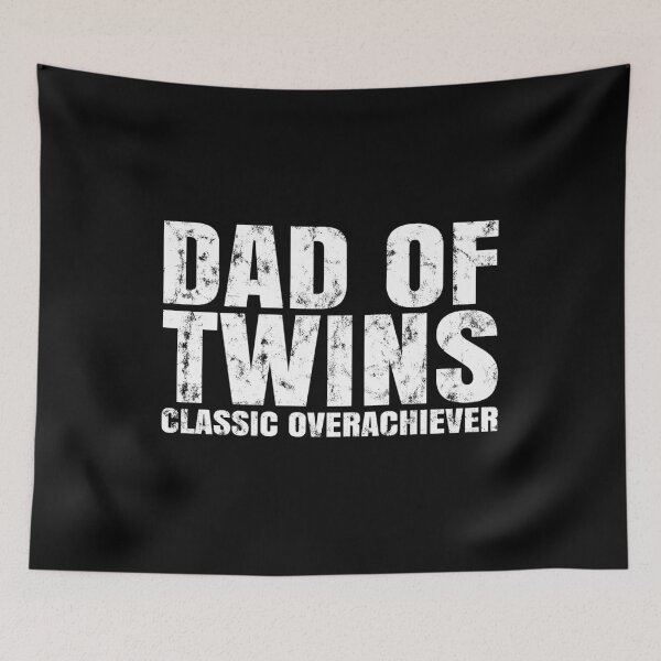 Item preview, Dad of twins, yes we are twin, no we are not identical designed and sold by T-DESIGNEDZ.
