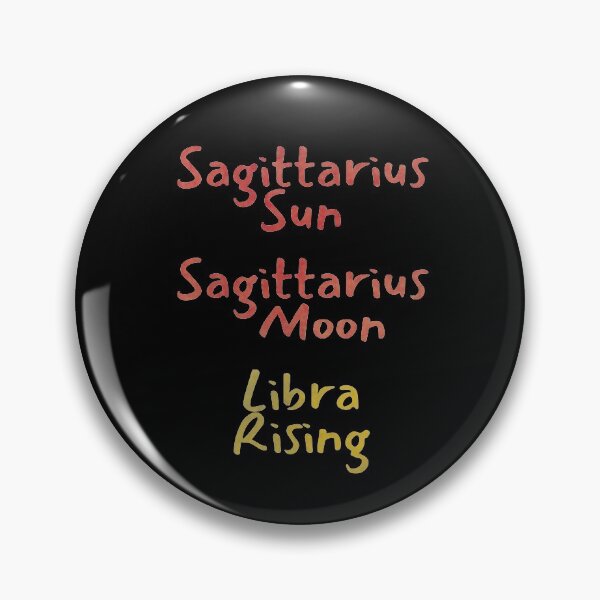 Item preview, Sagittarius Sun Sagittarius Moon Libra Rising Text designed and sold by leomooncreates.