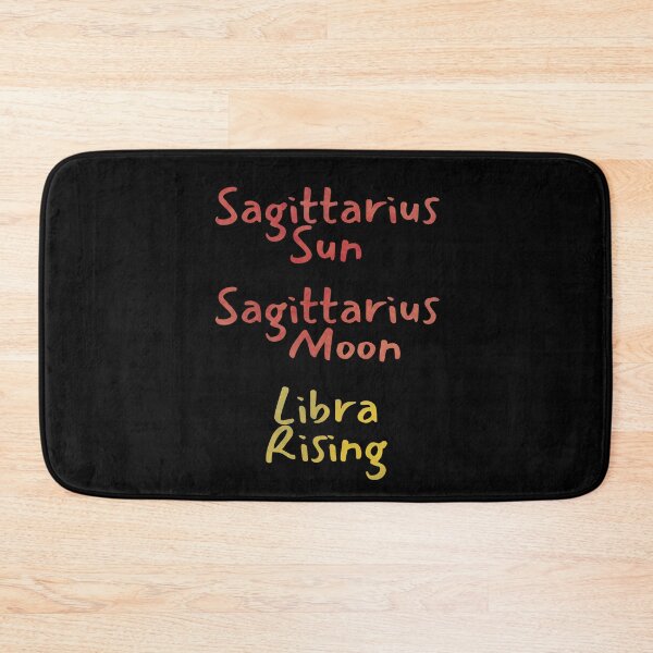 Item preview, Sagittarius Sun Sagittarius Moon Libra Rising Text designed and sold by leomooncreates.
