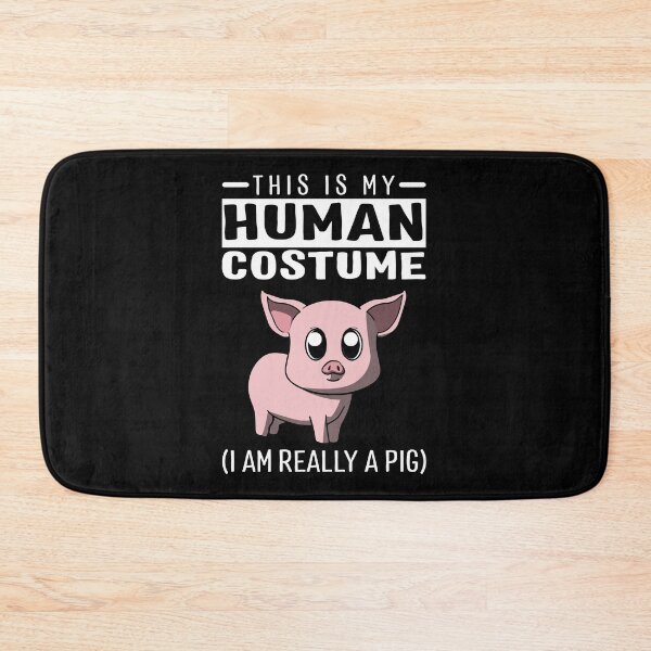 Item preview, This Is My Human Costume I'm Really A Pig Funny Halloween designed and sold by fatamyfan1.