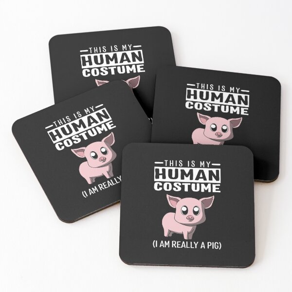 Item preview, This Is My Human Costume I'm Really A Pig Funny Halloween designed and sold by fatamyfan1.