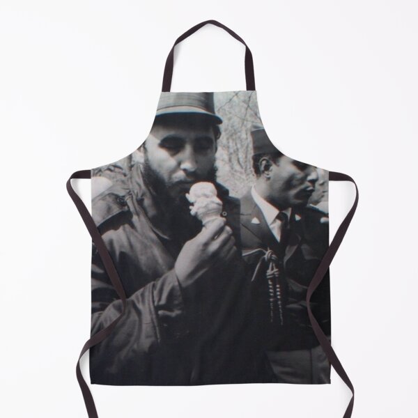 Item preview, Red Fidel Castro eating an ice cream designed and sold by AidanMDesigns.