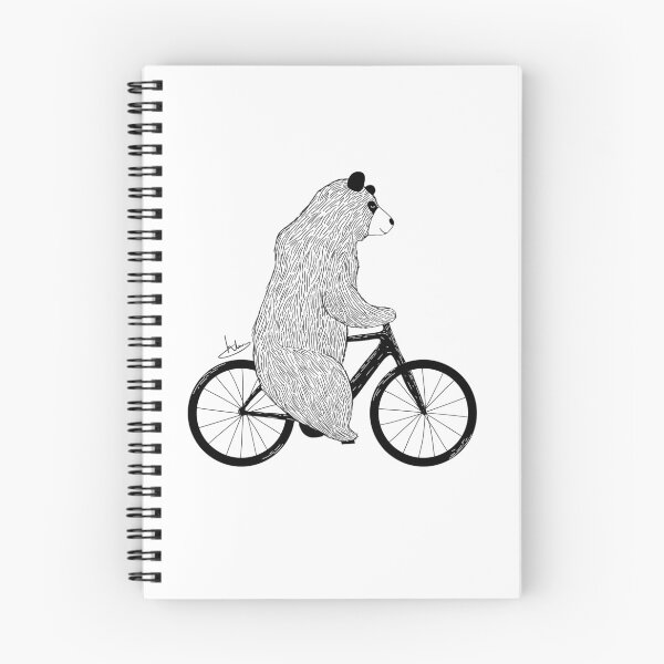 Item preview, Bicycle Bear B&W designed and sold by htimagery.