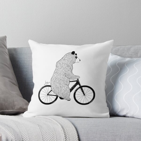 Item preview, Bicycle Bear B&W designed and sold by htimagery.