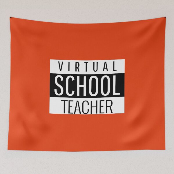 Item preview, VIrtual School Teacher designed and sold by spicygarb.
