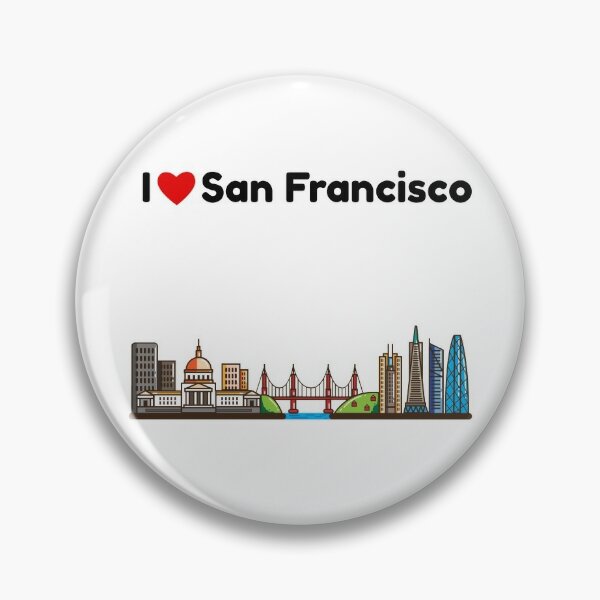 San Francisco 49ers Slogan Pin