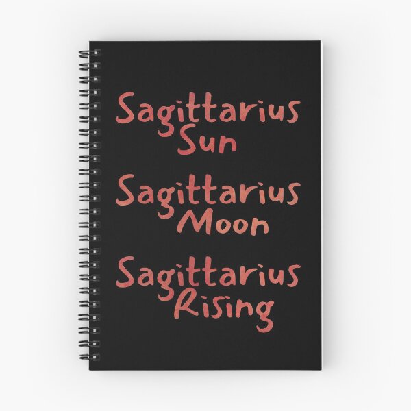 Item preview, Sagittarius Sun Sagittarius Moon Sagittarius Rising Text designed and sold by leomooncreates.