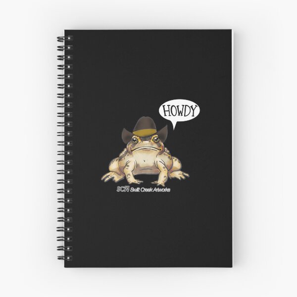 Item preview, Wyoming Howdy Toad designed and sold by swiftcreekart.