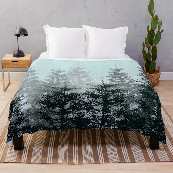 Item preview, Evergreen Forest Fir Trees Northwest  designed and sold by NancyMerkle.