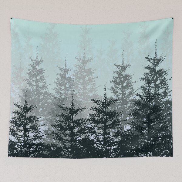 Item preview, Evergreen Forest Fir Trees Northwest  designed and sold by NancyMerkle.