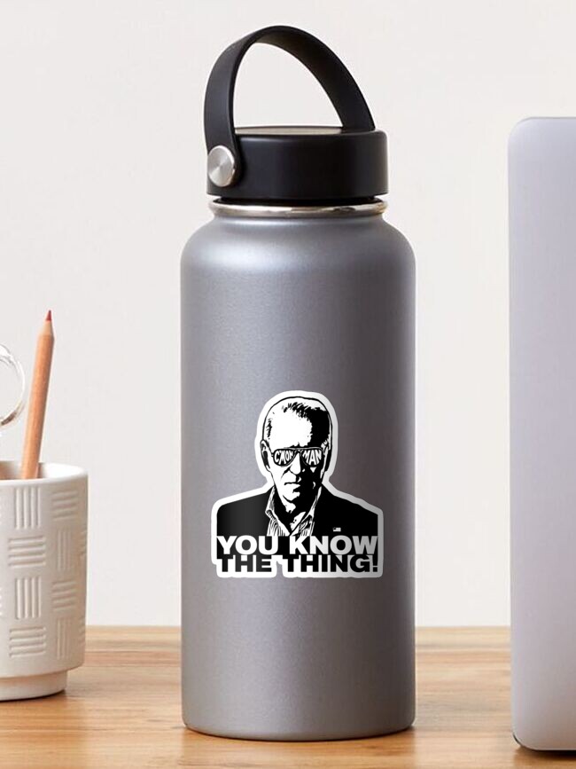 Thumbnail 1 of 3, Sticker, Biden CMon Man You Know The Thing WTFBrahh designed and sold by WTFBrahh.