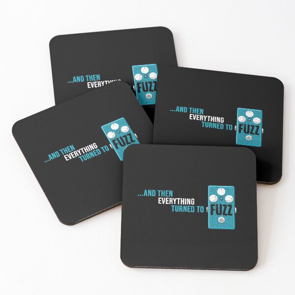 Item preview, ...and then everything turned to fuzz (blue) designed and sold by Muso-Art.
