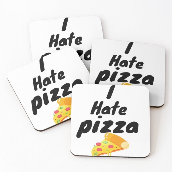 Item preview,  Funny White Lie party, Quotes - I Hate pizza T-Shirt designed and sold by Bachirdz.