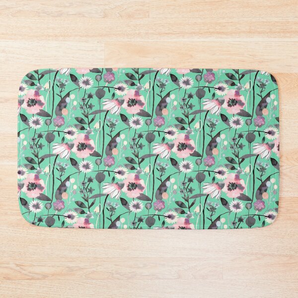 Item preview, Mint summer flowers designed and sold by ninoladesign.