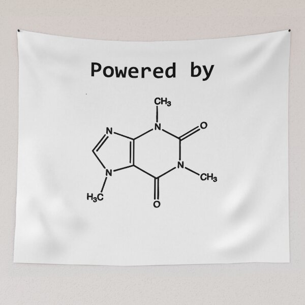 Item preview, Powered by Caffeine  designed and sold by Adel Qasem.
