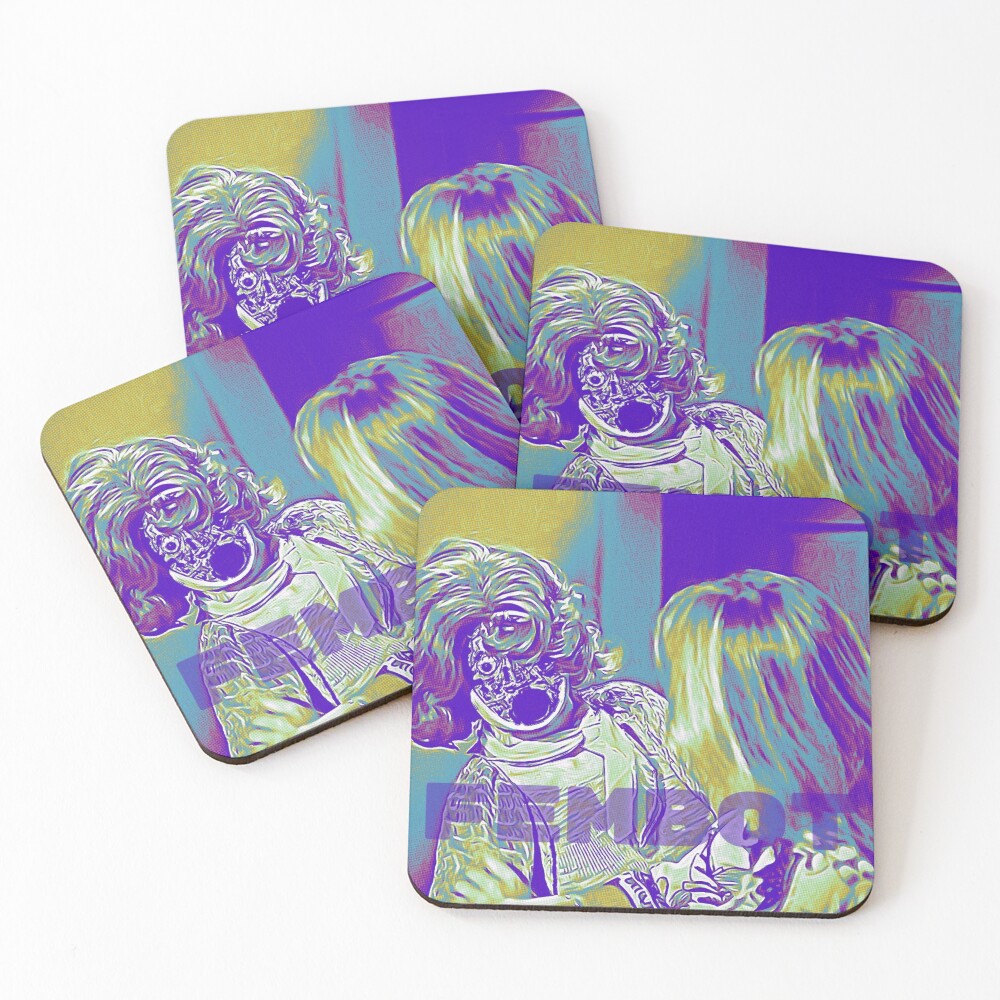 A Fembot Is Revealed Coasters (Set of 4)