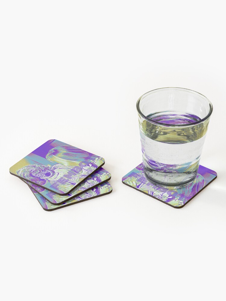 Alternate view of A Fembot Is Revealed Coasters (Set of 4)