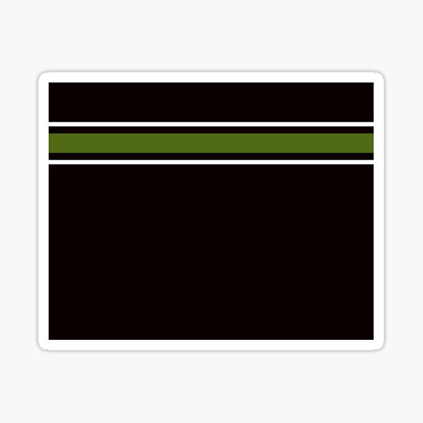 Vista previa del artículo con la obra «Rayas verdes y blancas», diseñado y vendido por ColorPopArtBoutique.