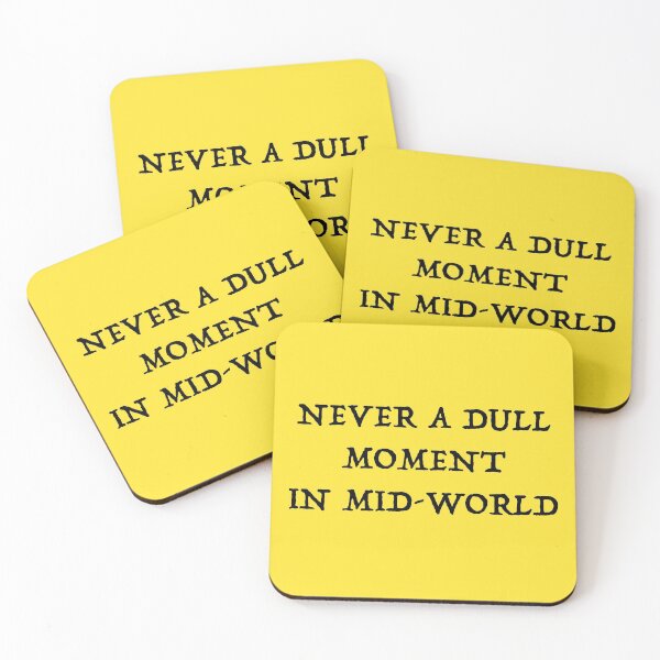 Item preview, Never a Dull Moment in Mid-World Yellow designed and sold by Katie Roberts.