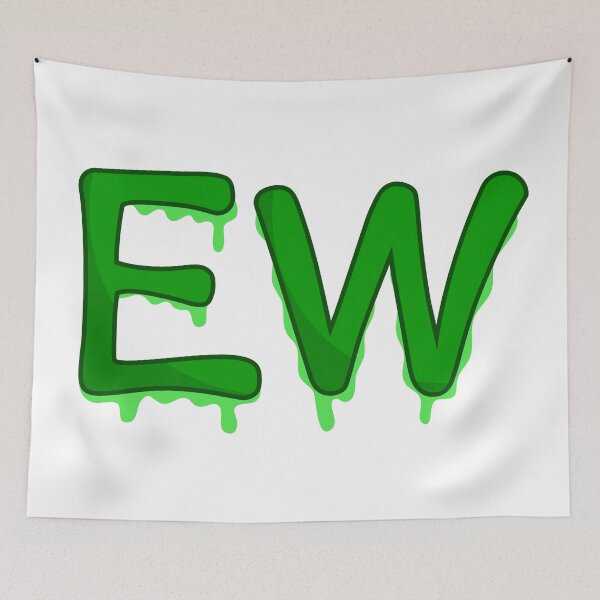 Item preview, EW (Dark Green) designed and sold by SarcasticWords.