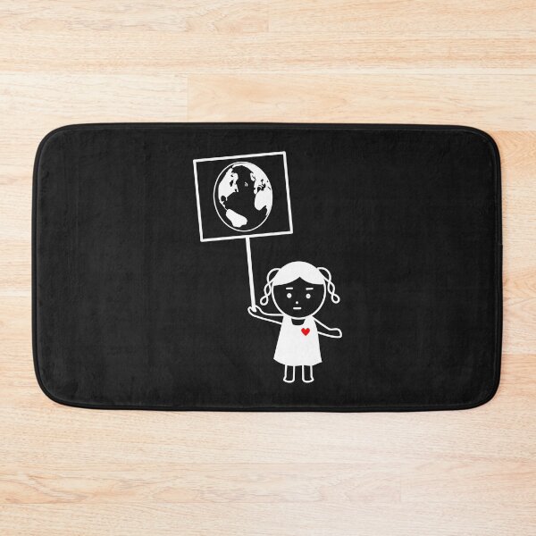 Item preview, Child our next generation with sign of our planet and heart, climate change gift designed and sold by CareShare Design.