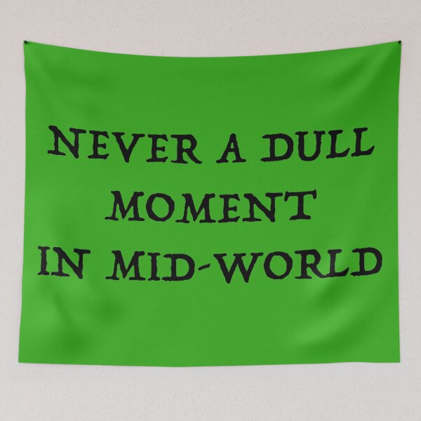 Item preview, Never a Dull Moment in Mid-World Green designed and sold by Katie Roberts.